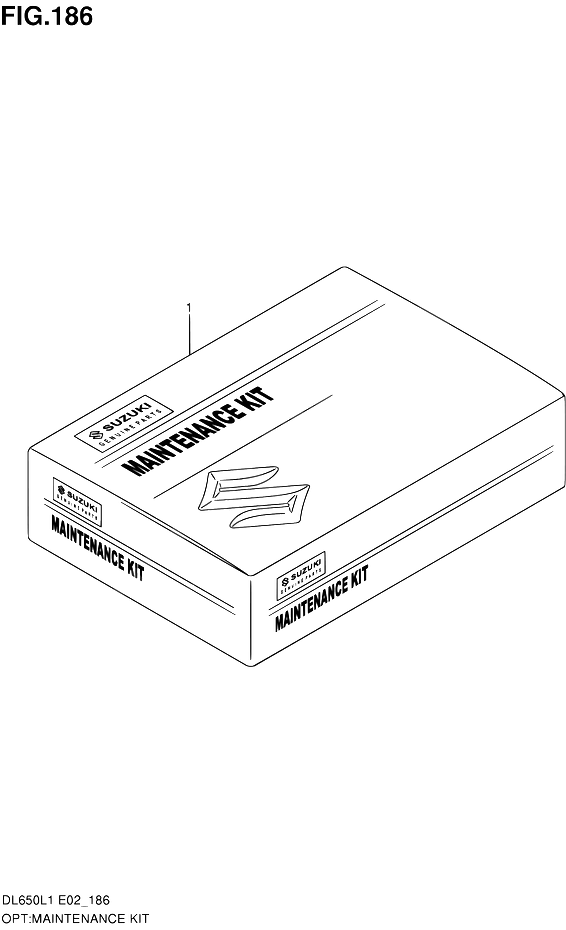 KIT DENTRETIEN POUR SUZUKI V STROMDL650A L1 2011