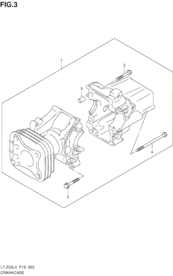 CARTER POUR SUZUKI QUADSPORT 50 2014 POUR SUZUKI QUADSPORTLT Z50 L4 