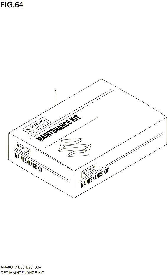 KIT DENTRETIEN POUR SUZUKI BURGMAN 400 2010 POUR BURGMAN 400 AN400A L0  AN400ZA L0 