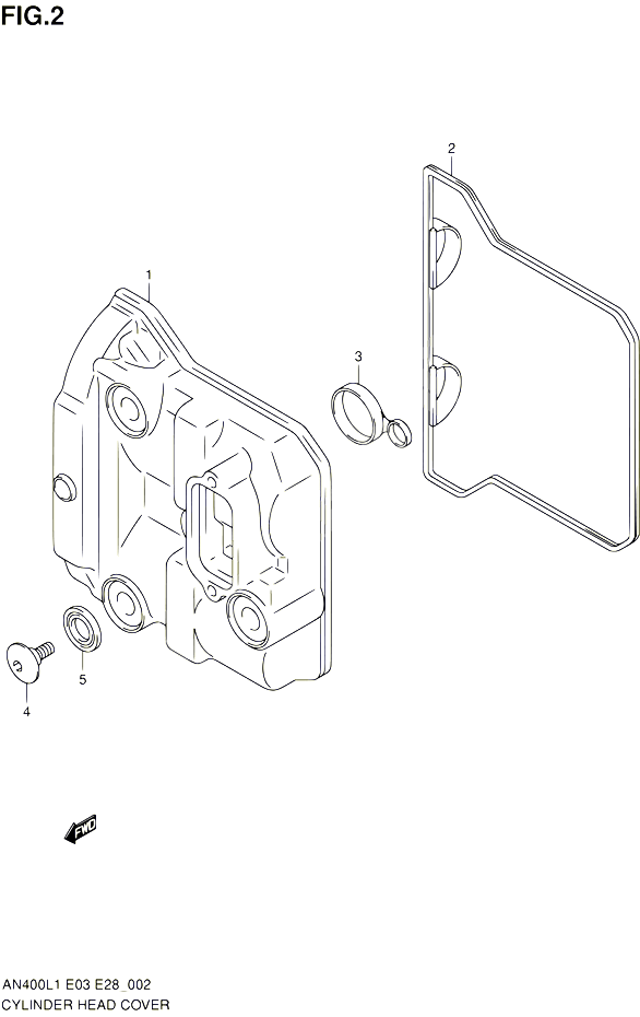 COUVRE CULASSE POUR SUZUKI BURGMAN 400 2011 POUR BURGMAN 400 AN400A L1 AN400ZA L1 