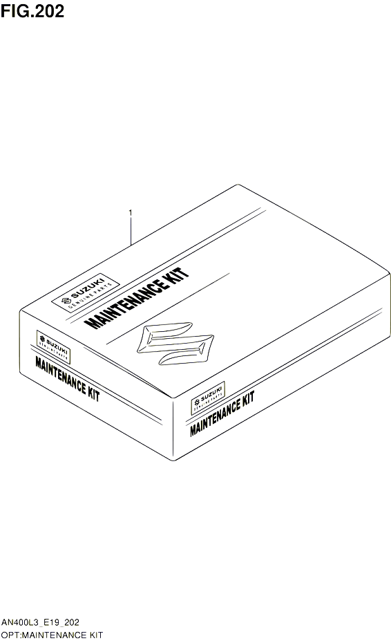 KIT DENTRETIEN POUR SUZUKI BURGMAN 400 2013 POUR BURGMAN 400 AN400A L3 