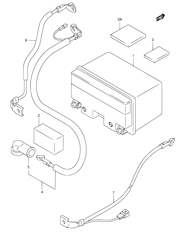 BATTERIE POUR SUZUKI BURGMAN 400 2003 POUR BURGMAN 400 AN400 K3 