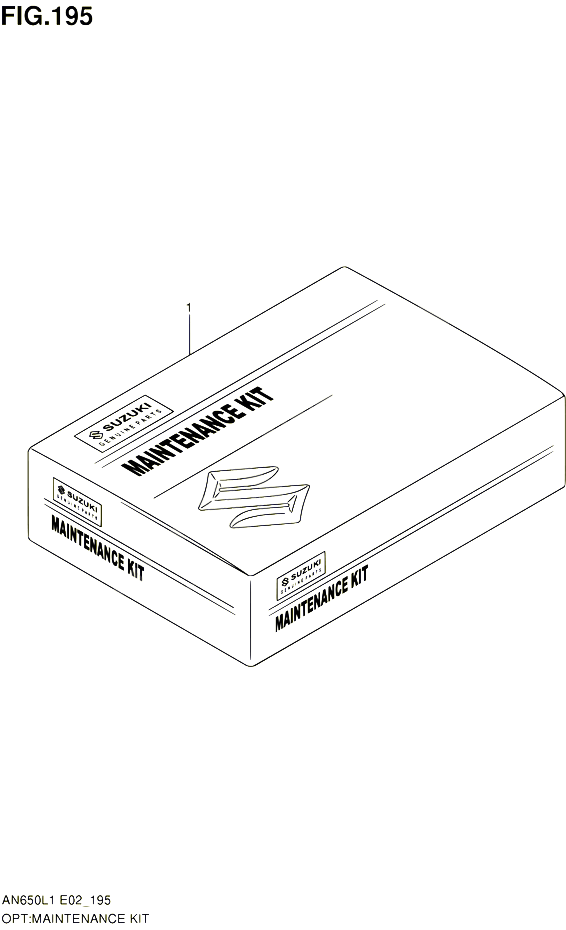 KIT DENTRETIEN POUR SUZUKI BURGMAN 650 2011 POUR SUZUKI BURGMANAN650A L1 