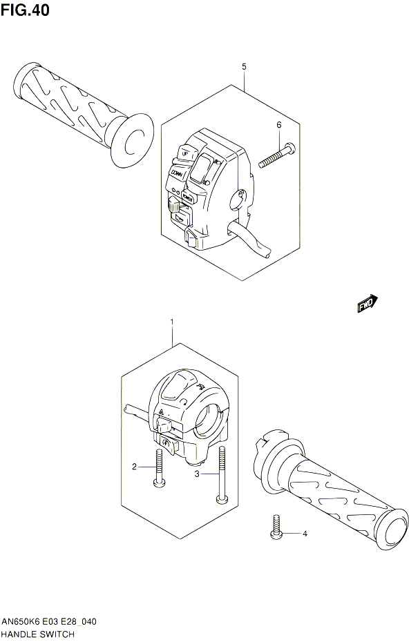 COMMODOS AN650K6 K7 K8 K9 L0 POUR SUZUKI BURGMAN 650 2010 POUR SUZUKI BURGMANAN650 L0 