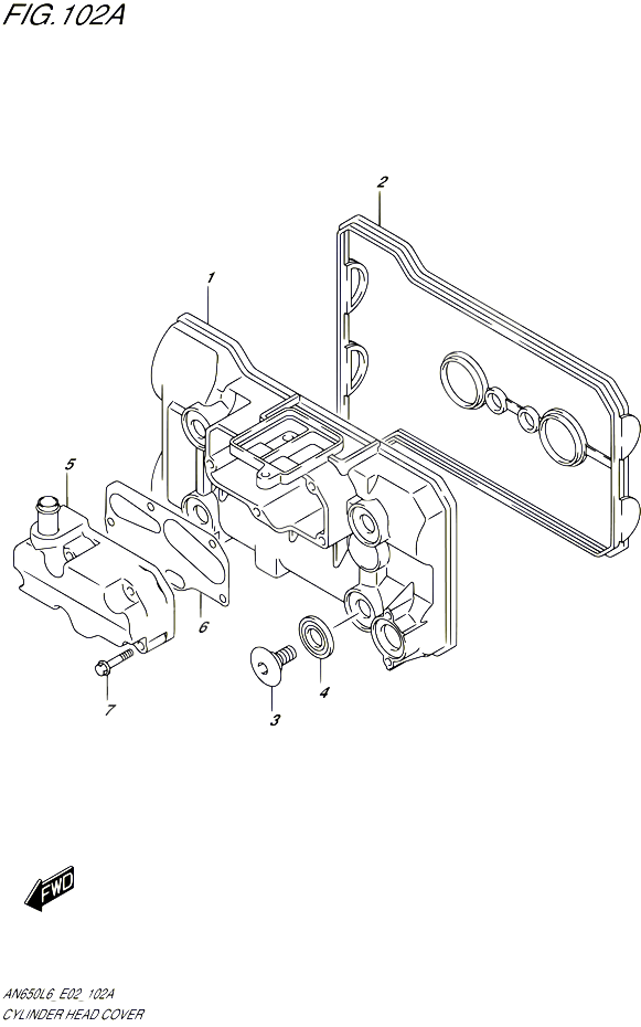 COUVRE CULASSE POUR SUZUKI BURGMAN 650 2016 POUR BURGMAN 650 EXECUTIVE AN650Z L6 