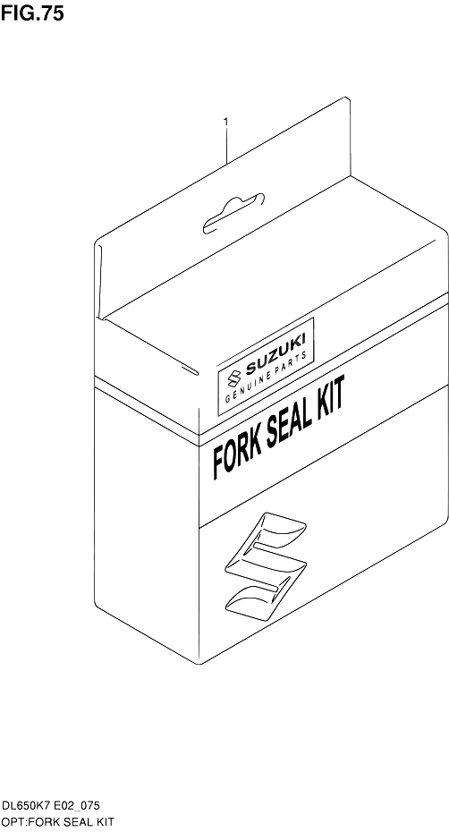 KIT JOINTS DE FOURCHE POUR SUZUKI V STROMDL650 L0 2010