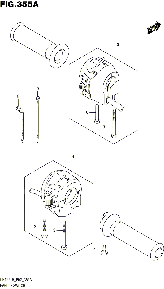 COMMODOS POUR SUZUKI BURGMAN 125 2015 POUR BURGMAN 125 UH125 L5 