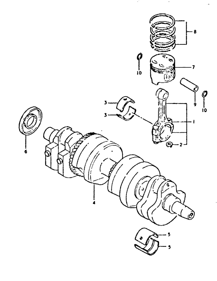 VILEBREQUIN POUR GSX 750GSX750X 1981