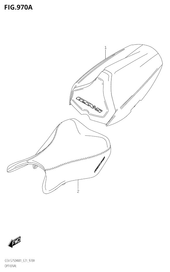 OPTIONS POUR GSX S 750GSX S750UQ GSX S750UQZ M1 2021
