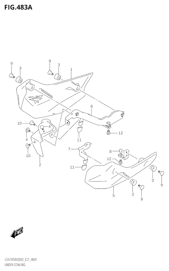 SABOT POUR GSX S 950 A2 35 KWGSX S950UQM2 2022