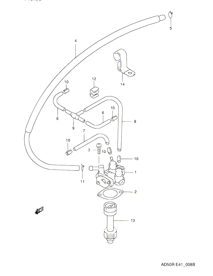 POMPE A HUILE P09E94MODEL R POUR SUZUKI AD 60 1994 POUR SUZUKI ADAD60R 