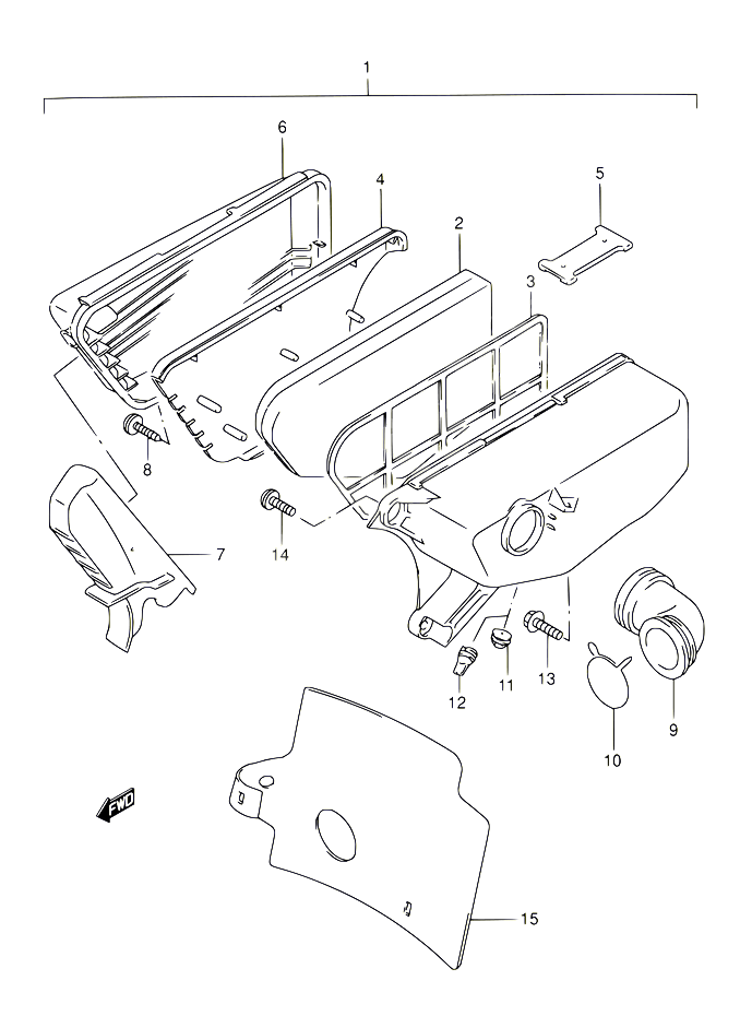 FILTRE A AIR POUR SUZUKI AE 50 1992 POUR SUZUKI AEAE50 N 