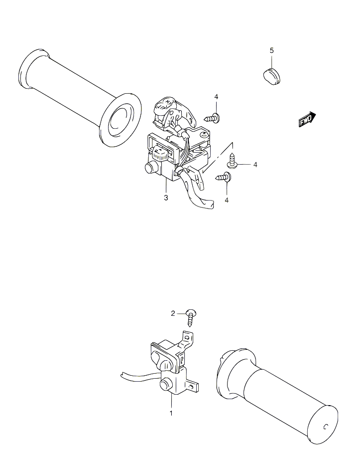 COMMODOS POUR SUZUKI AE 50 1992 POUR SUZUKI AEAE50 N 