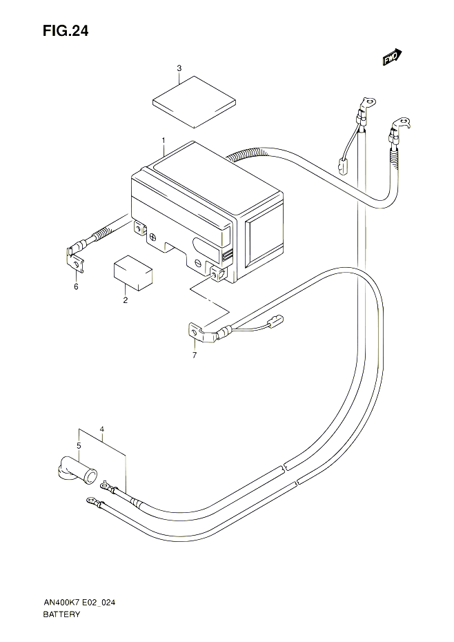 BATTERIE POUR SUZUKI BURGMAN 400 2008 POUR BURGMAN 400 AN400 K8 