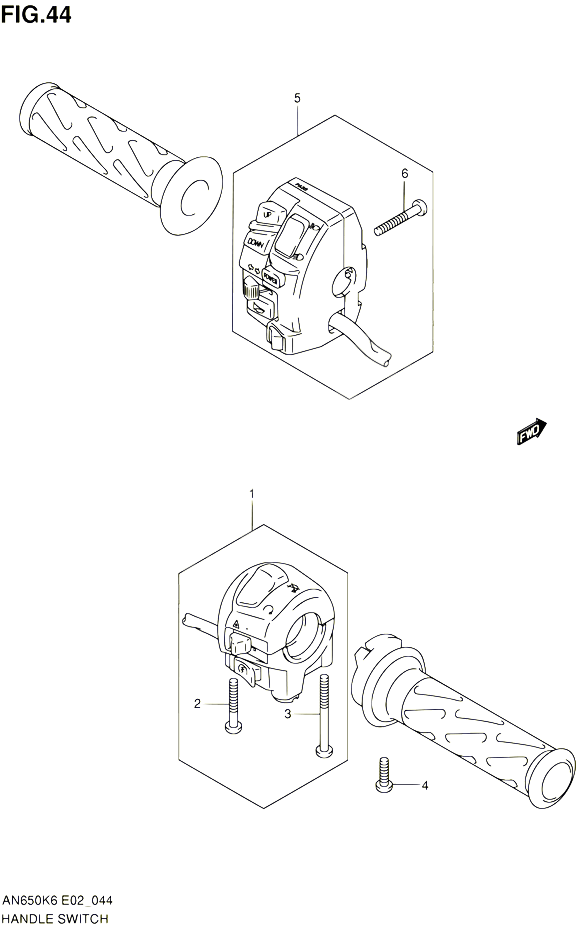 COMMODOS AN650K6  K7  K8  K9  L0 POUR SUZUKI BURGMAN 650 2009 POUR SUZUKI BURGMANAN650 K9 