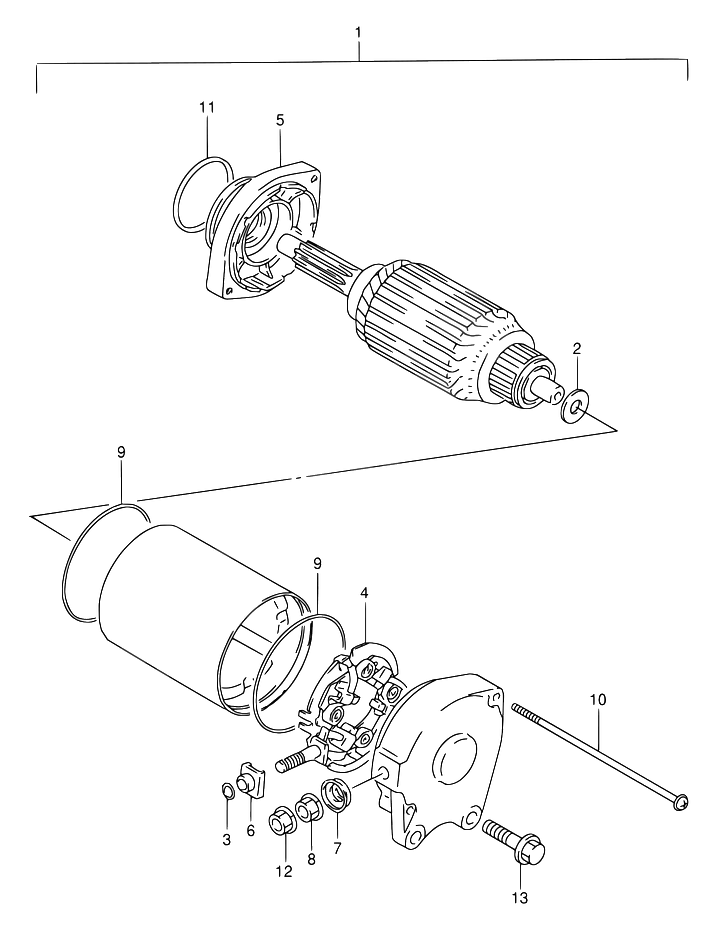 DEMARREUR POUR SUZUKI DRDR650RE S DR650REU S 1995