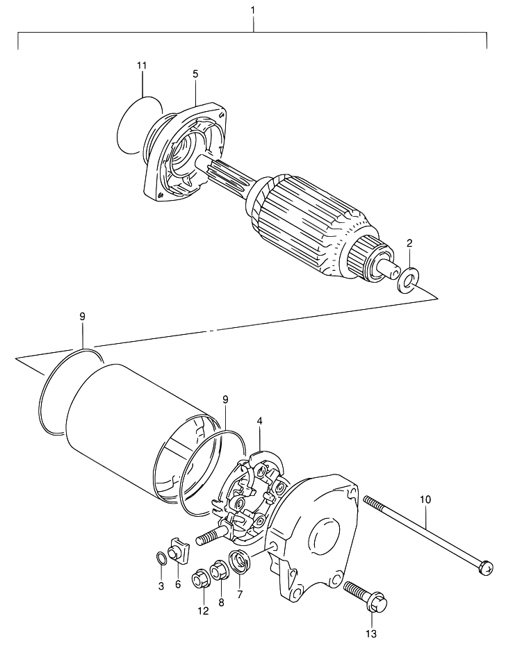 DEMARREUR POUR DR 650DR650RSE R DR650RSEU R 1994