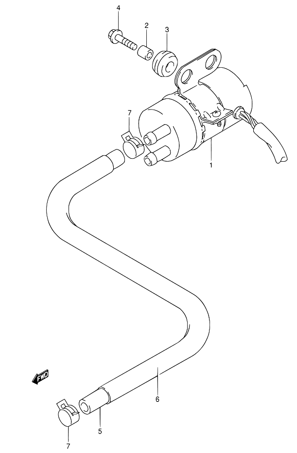 POMPE A ESSENCE POUR SUZUKI RFRF600RS RF600RUS 1995
