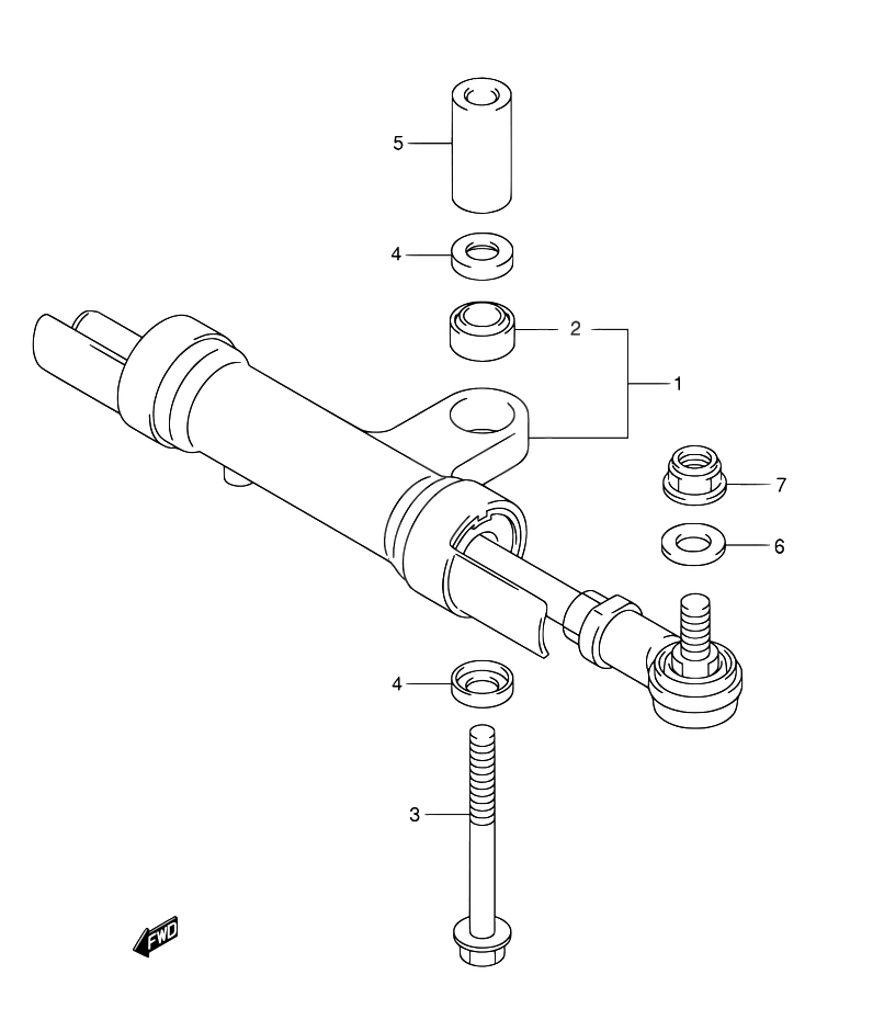 TES DE FOURCHE AMORTISSEUR DE DIRECTION POUR SUZUKI SVSV1000S2ZK5 2005