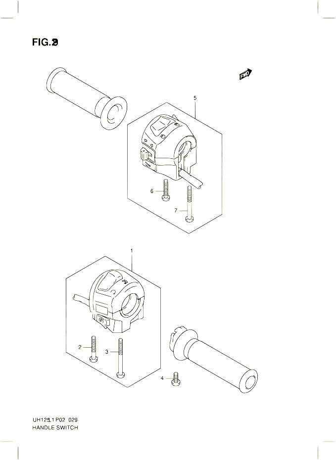COMMODOS POUR SUZUKI BURGMAN 125 2011 POUR SUZUKI BURGMANUH125L1