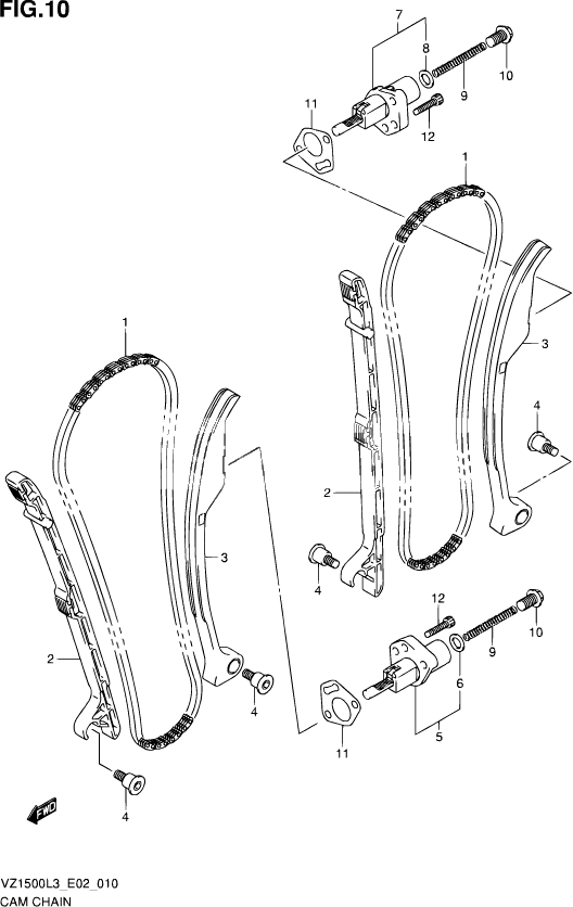 POMPE A HUILE POUR SUZUKI BOULEVARDVZ1500 L3 2013