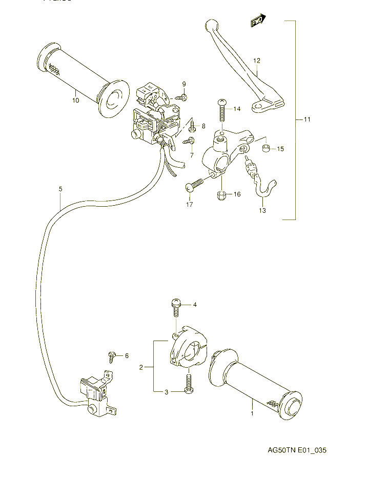 COMMODOS POUR SUZUKI ADDRESS 50 1992 POUR SUZUKI ADDRESSAG50TN