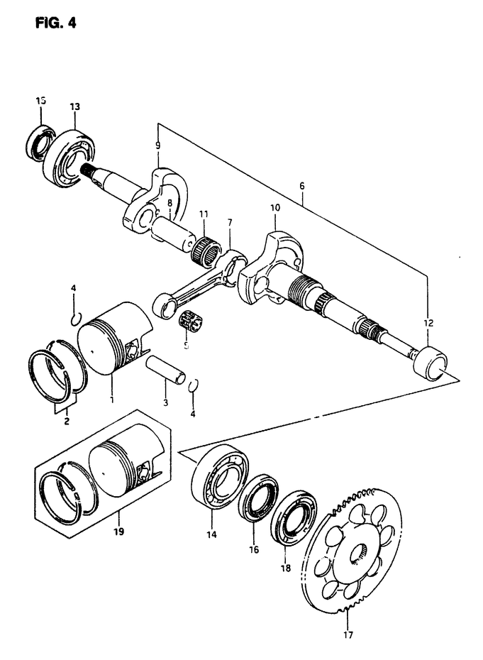 VILEBREQUIN POUR SUZUKI APAP50T 1996