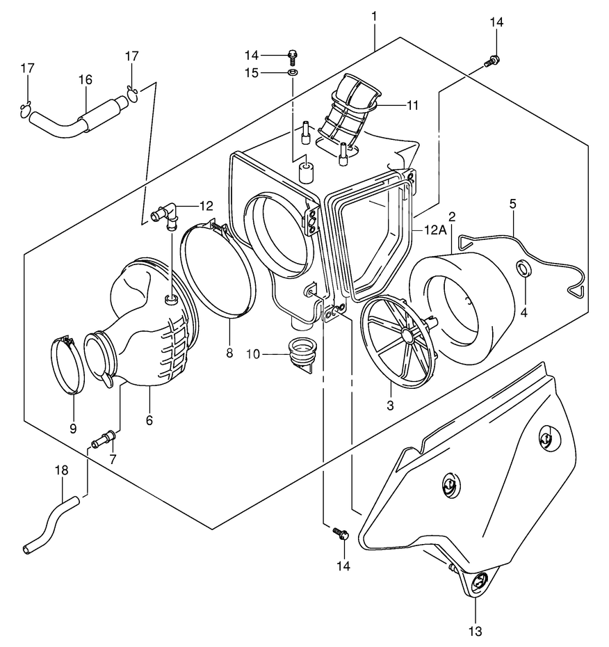 FILTRE A AIR POUR SUZUKI DR ZDR Z400SK3 2003