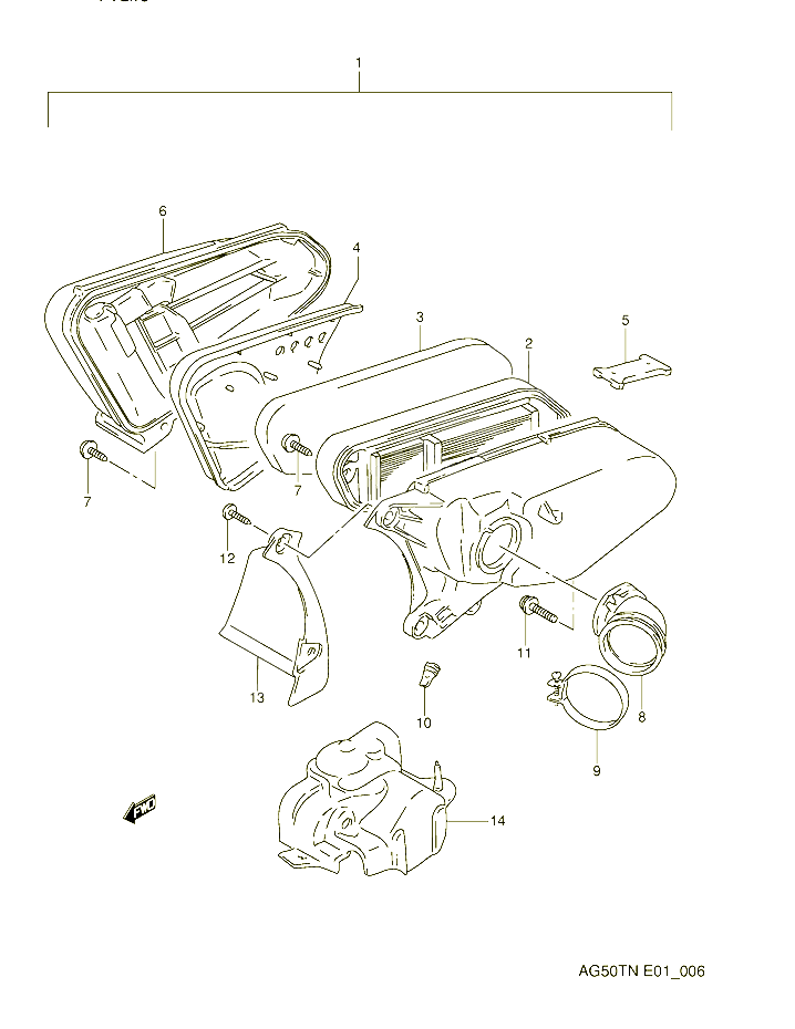 FILTRE A AIR POUR SUZUKI ADDRESS 50 1992 POUR SUZUKI ADDRESSAG50TN