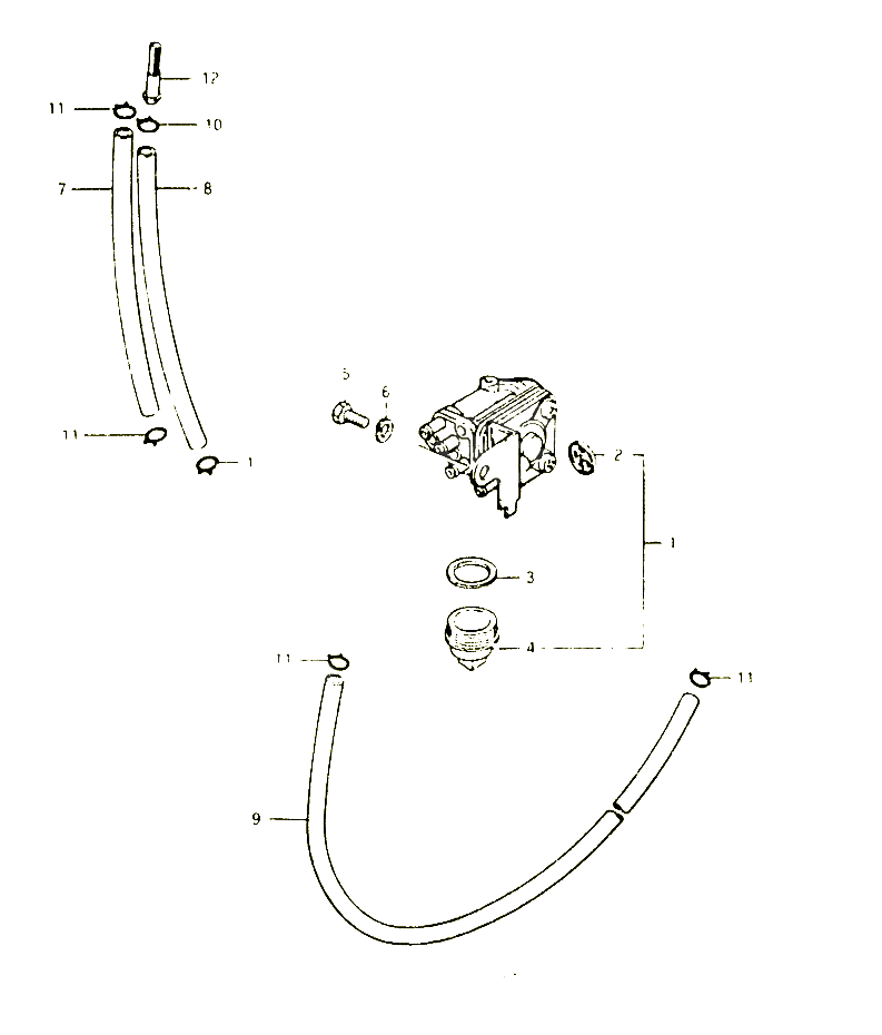 ROBINET DESSENCE POUR SUZUKI FR 50 1999 POUR FR 50 X FR50X 