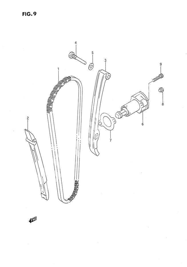 DISTRIBUTION POUR DR 650DR650RR 1994