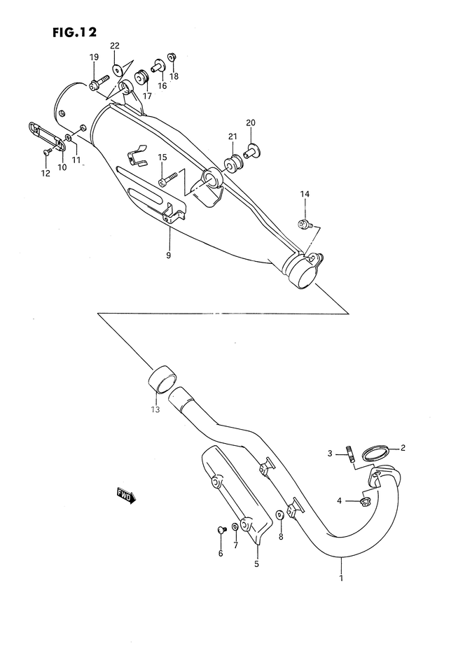 SILENCIEUX POUR DR 650DR650RR 1994