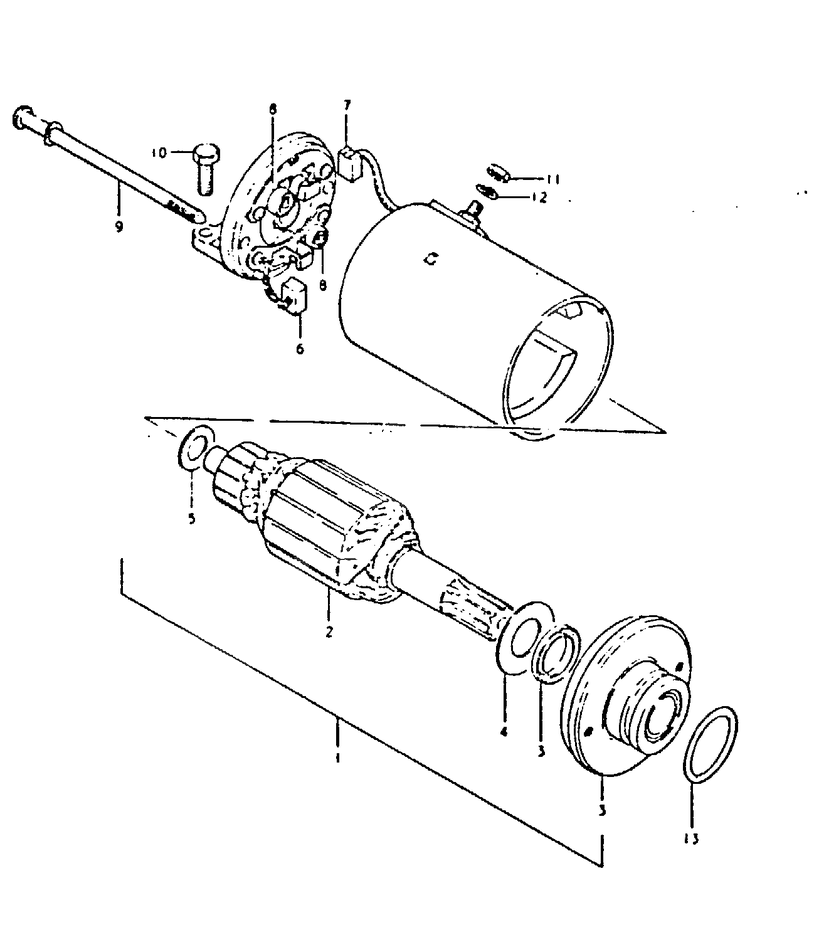 DEMARREUR POUR SUZUKI GSGS250TT 1996