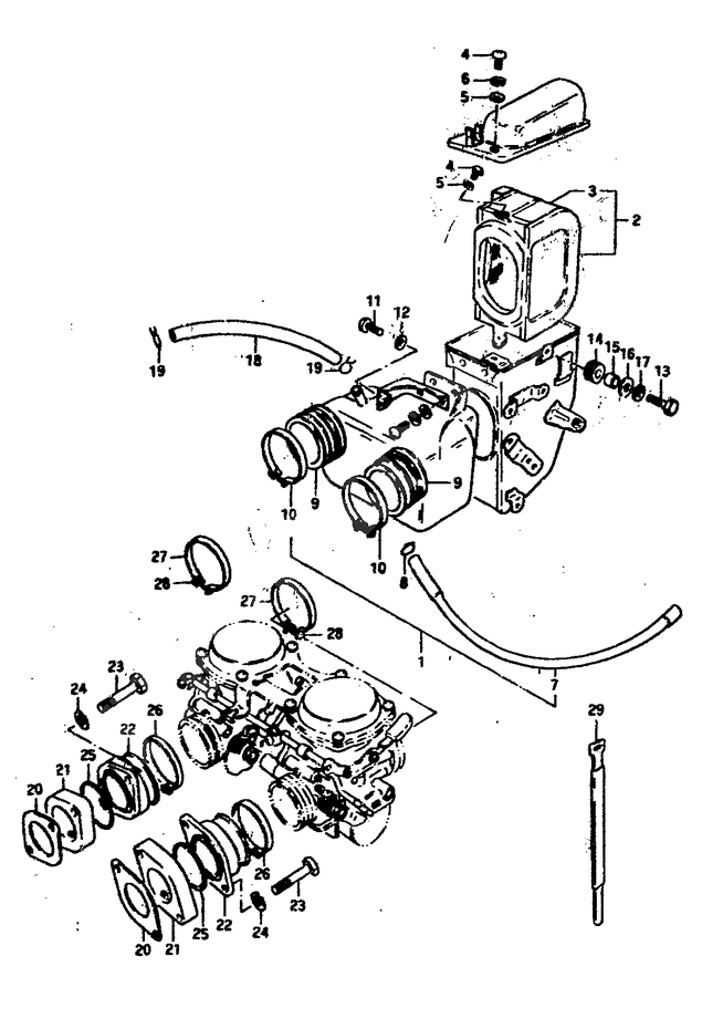 FILTRE A AIR POUR GS400GS400C 1978