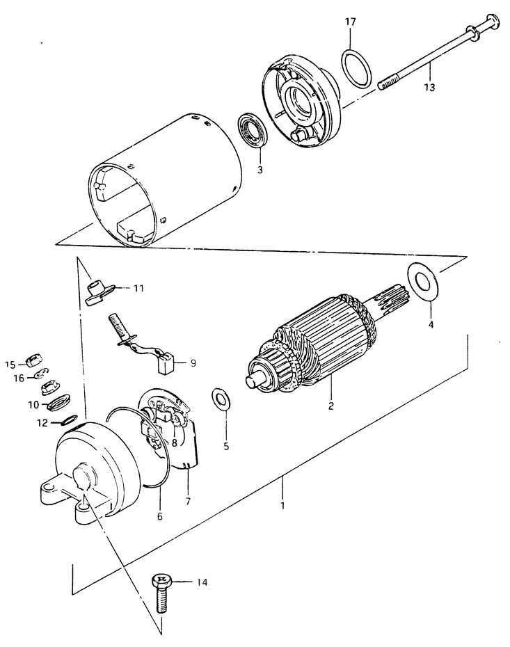 DEMARREUR POUR SUZUKI GSXGSX400FD 1983