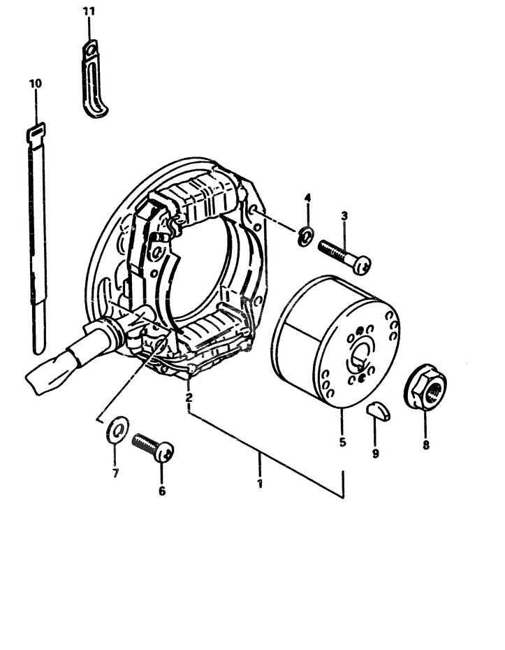 ALLUMAGE ROTOR STATOR POUR SUZUKI RMRM500F 1985