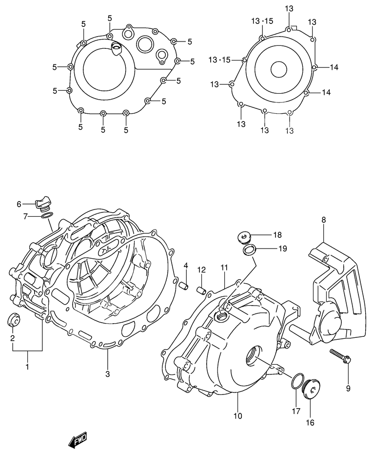 CARTER POUR SV 650 NSV650UK6 2006