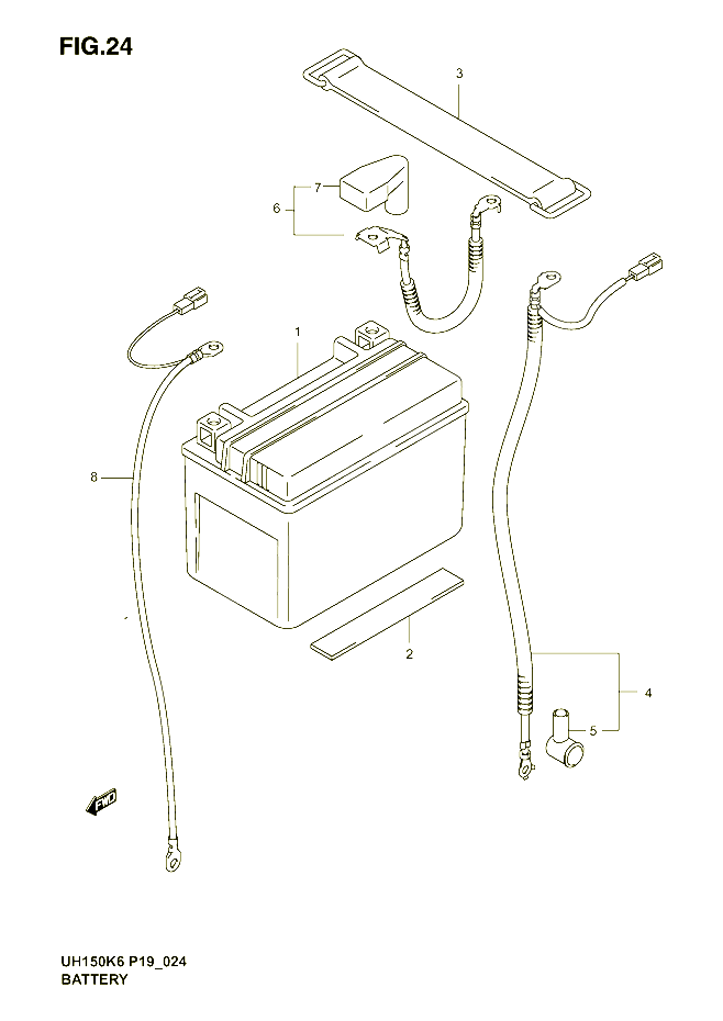 BATTERIE POUR SUZUKI BURGMAN 150 2006 POUR SUZUKI BURGMANUH150K6