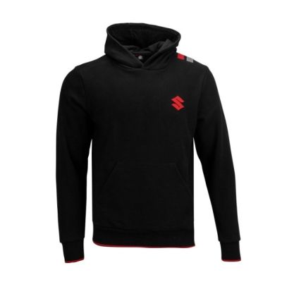 SWEAT À CAPUCHE SUZUKI HOMME "TEAM BLACK"